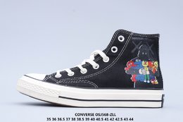 图1_匡威 Converse X Sesame Street 芝麻街联名限定漫画帆布鞋OSJ568 ZLL