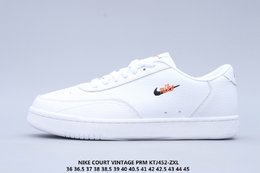 图2_Nike 耐克COURT VINTAGE PRM 夏季新款 皮面 男女子运动鞋休闲鞋板鞋KTJ452 ZXL