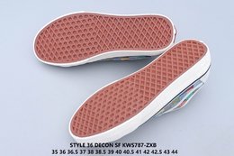 图3_Vans Style 36 Decon SF 万斯 硫化 经典小格子 帆布透气时尚潮流百搭款板鞋 KWS787 ZXB