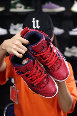 图2_Nike Air Jordan 4 二层 皮面 Retro AJ4 耐克 乔丹4代战靴 皮面 休闲气垫缓震篮球鞋 YB 0629AXZ907