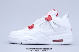 图2_Nike Air Jordan 4 Retro AJ4 耐克 乔丹4代战靴 皮面 休闲气垫缓震篮球鞋OES332 ZLB