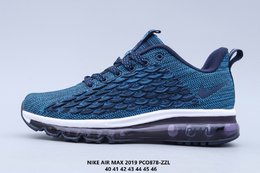 图3_Nike Air Max 2019 鱼鳞系列 针织透气全掌气垫跑步鞋 PCO876 ZZL