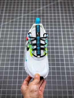 图2_核心主推 Air Max 270 React 白绿原盒二维码原标 扫描秒进官网QC检验 钢印 一应俱全瑞亚赛车系列 19SS全新混合版本打造动感视觉和舒适脚感的双重体验Size 36 36 5 37 5 38 38 5 39 40 40 5 41 42 42 5 43 44 44 5 45
