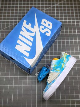 图3_NK SB Zoom Blazer Low解构拆钩补丁 蓝天白云 全新开发原楦型纸版 正确无色差帆布货号 CI3833 416Size 36 36 5 37 5 38 39 40 40 5 41 42 42 5 43 44 45