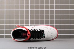 图3_耐克 Nike Air Force 1 AF1红绿鸳鸯3M反光空军一号高帮板鞋Size 40 45 编码 0811SP24