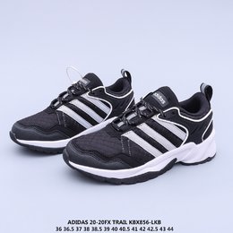 图1_阿迪达斯Adidas 20 20FX Trail 三叶草复古潮鞋厚底休闲鞋跑鞋KBX856 LKB