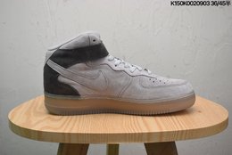 图2_Nike Air Force1 Mid AF1 空军一号卫冕冠军中高帮板鞋白底size 如图K150K0020903