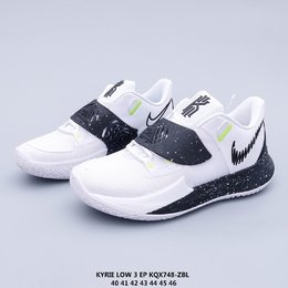 图2_耐克 Nike Kyrie Low 3 欧文3 官方同步新品 简版欧文球鞋 魔术贴织布拼接KQX748 ZBL