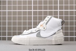 图1_原盒真标 Nike Blazer MID x Sacai 耐克开拓者联名解构个性百搭板鞋 Size 36 45 编码 0910JJ26