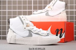 图2_原盒真标 Nike Blazer MID x Sacai 耐克开拓者联名解构个性百搭板鞋 Size 36 45 编码 0910JJ26