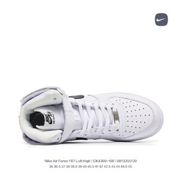 图3_Nike 耐克 原楦原纸板开发版型 采用硬质粒面牛剖皮革鞋面材质 内置全掌air sole气垫 耐克Nike Air Force 1