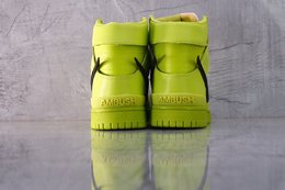 图2_Ambush x Nike Dunk联名柠檬黄荧光绿酸橙男女高帮板鞋CU7544 300尺码36 45带半码