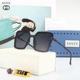 图1_2022新款 品牌 GUCCI古琦女士偏光太阳镜 TR90镜框 进口宝丽高清偏光镜片 型号8672 颜色5色选择