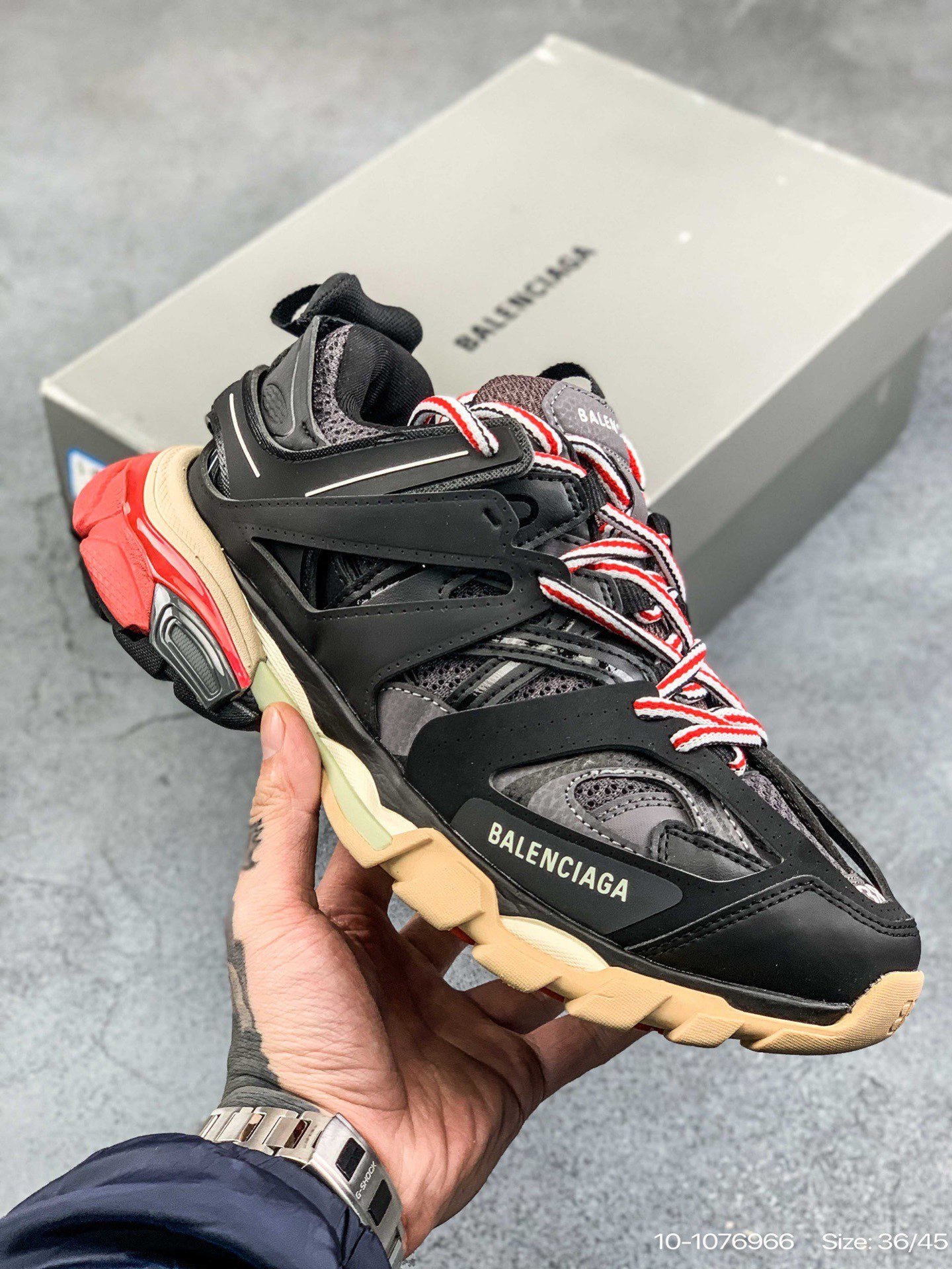 巴黎世家原装】巴黎世家3 0 三代户外概念鞋Balenciaga Sneaker _潮牌